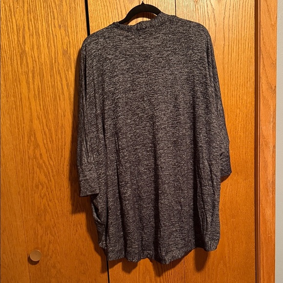 Gray Women's Batwing Cardigan - Picture 4 of 4